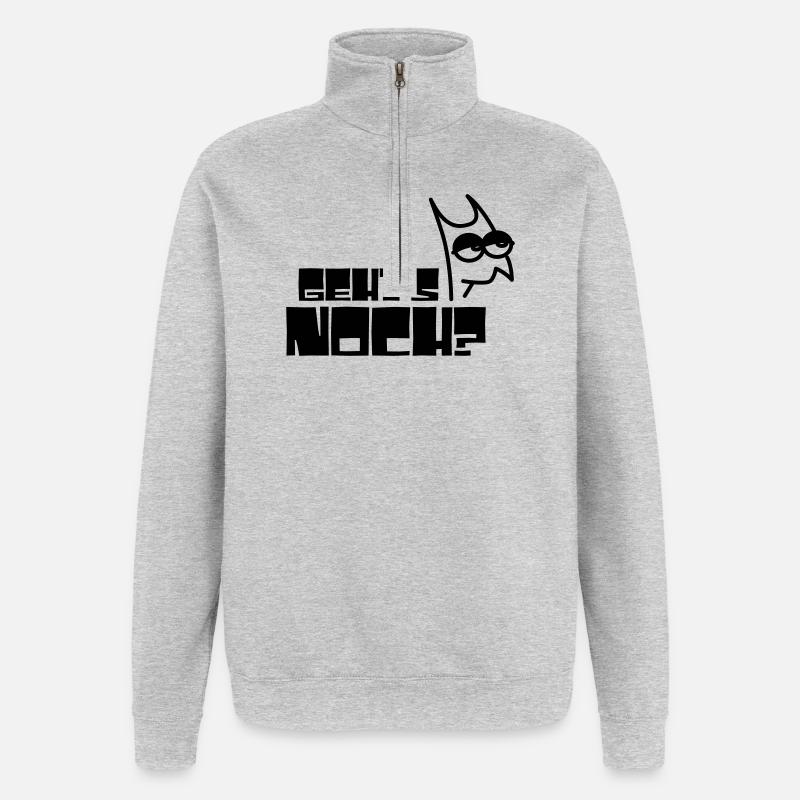 Is it still possible? - Quarter-Zip Sweatshirt - heather grey