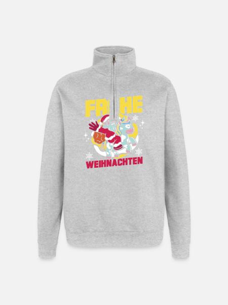 Archery Archery Archery - Quarter-Zip Sweatshirt - heather grey