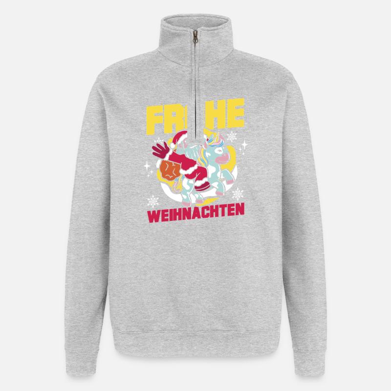 Archery Archery Archery - Quarter-Zip Sweatshirt - heather grey