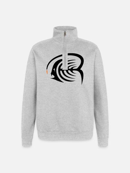 Frogfish - Quarter-Zip Sweatshirt - heather grey