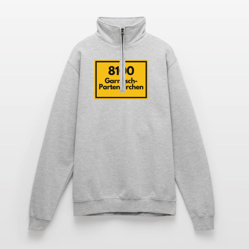 OLD POSTCODE POSTCODE 8100 GARMISCH-PARTENKIRCHEN Quarter-Zip Sweatshirt