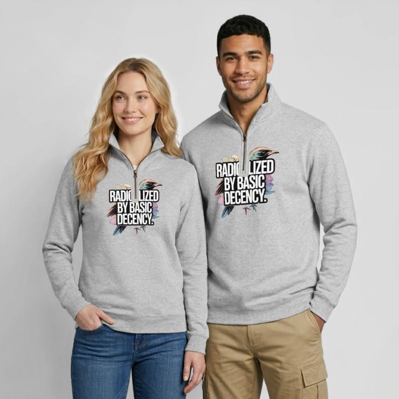 Quarter-Zip-Sweatshirt