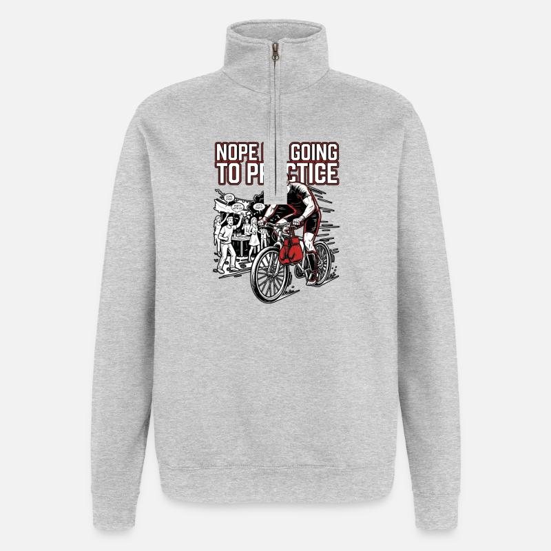 MMA Training Priority - Quarter-Zip Sweatshirt - heather grey