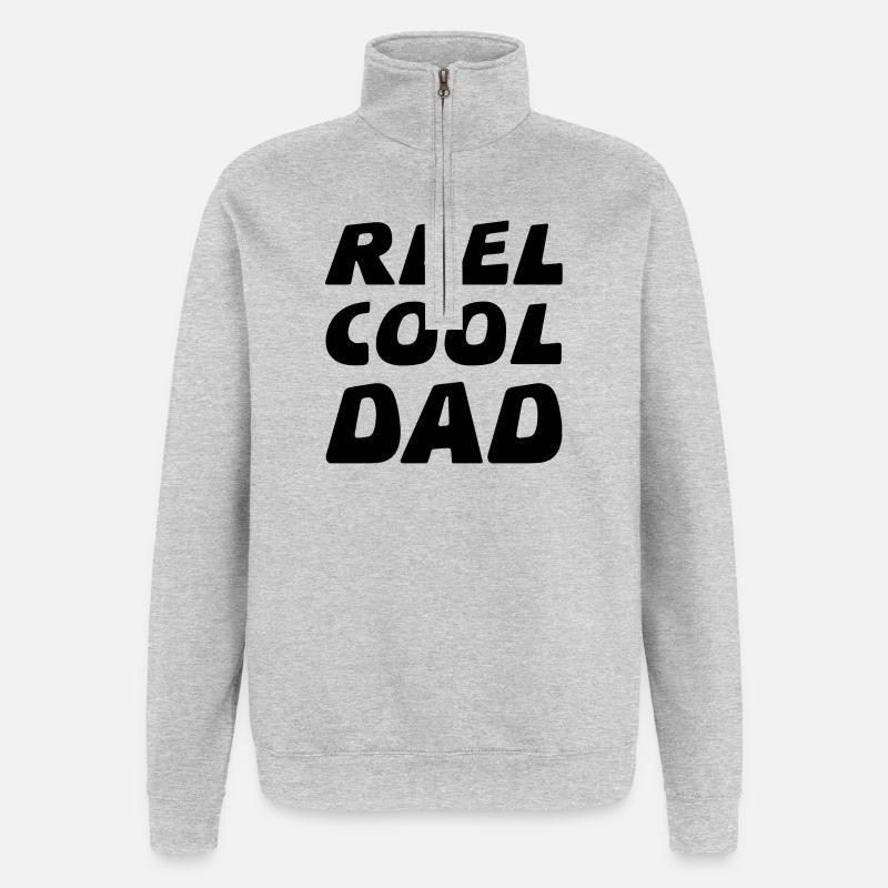 Father - Quarter-Zip Sweatshirt - heather grey