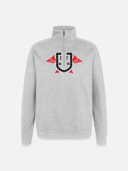 Meilleure Belle-Mère du Monde - Sweat à zip 1/4 - gris chiné