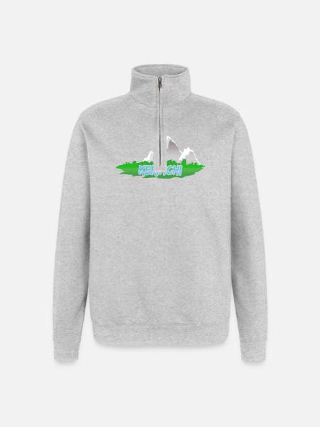 Kerinchi Kerinchi - Quarter-Zip Sweatshirt - heather grey