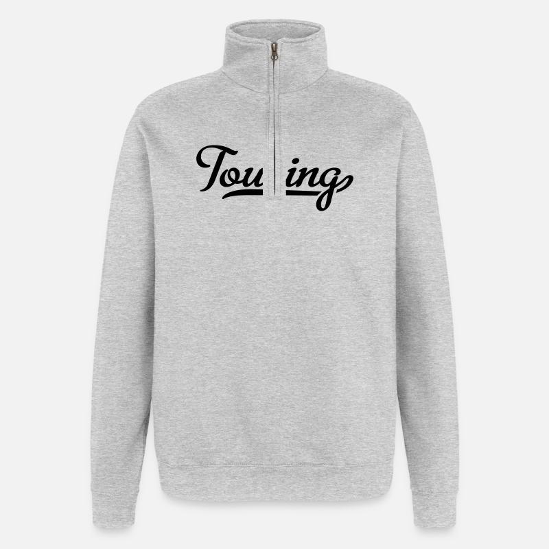 2541614 112658601 Touring - Quarter-Zip Sweatshirt - heather grey