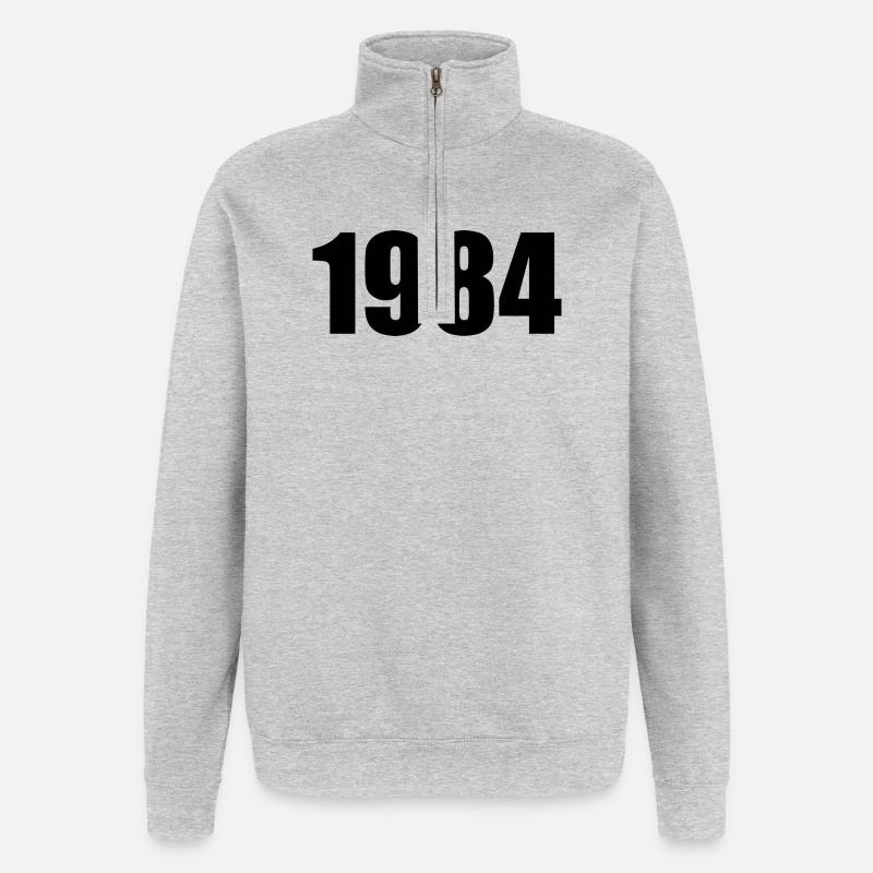 Personalize 1994 Birthday Template Design - Quarter-Zip Sweatshirt - heather grey