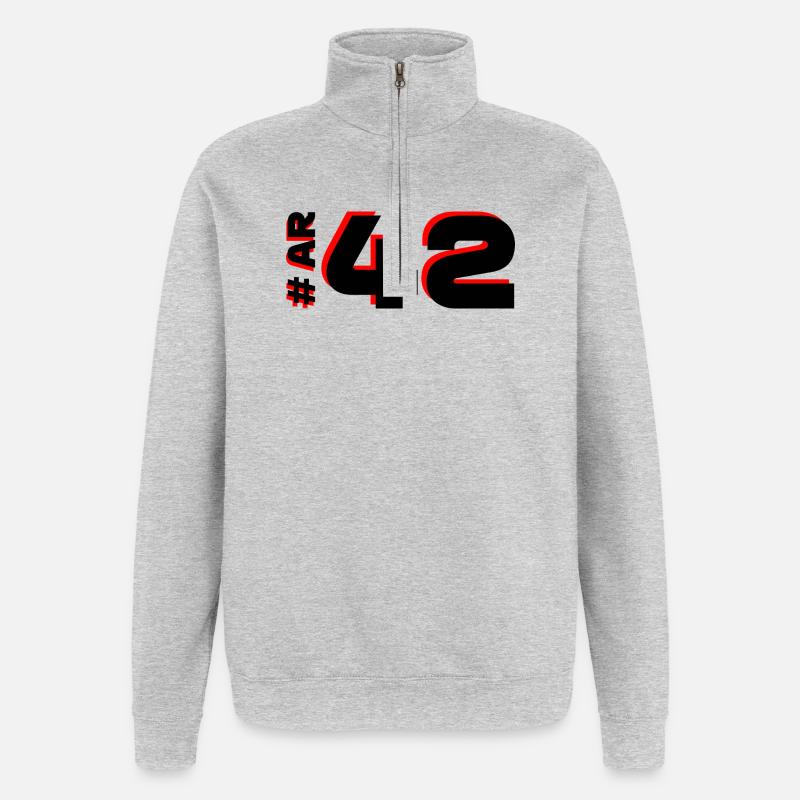 AR42 2025 Netherlands - Quarter-Zip Sweatshirt - heather grey