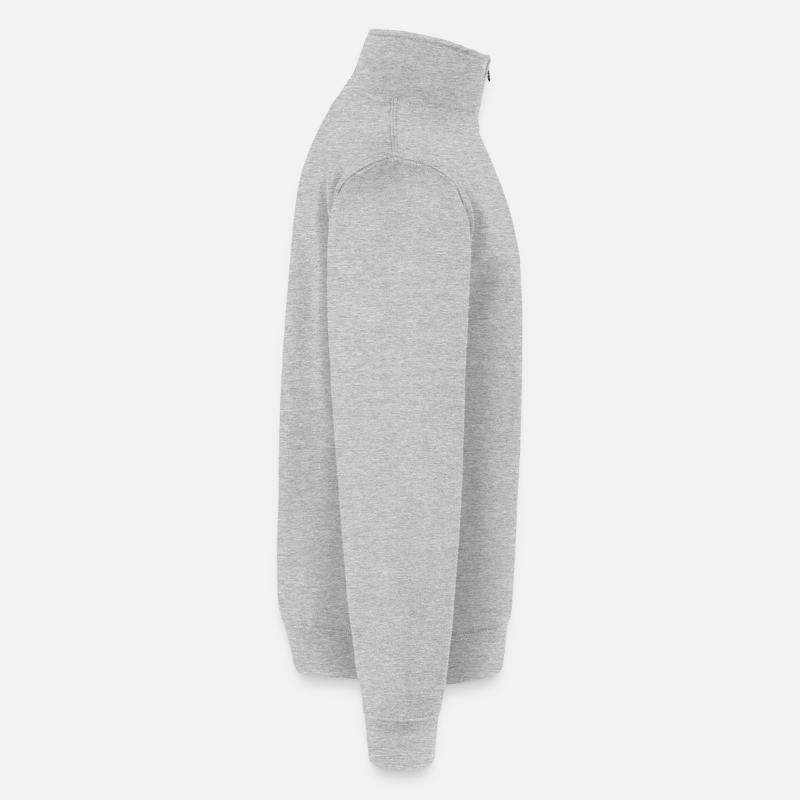 1996_LINE_black Quarter-Zip Sweatshirt