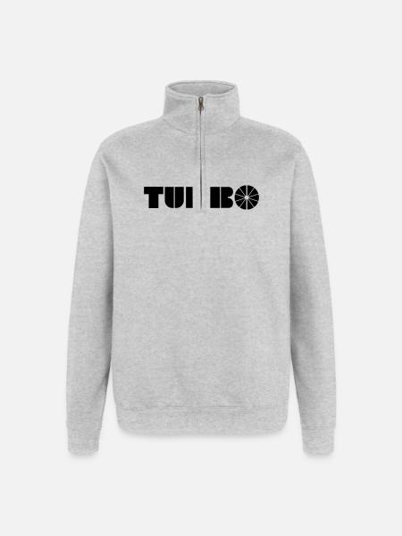 Turbo - Quarter-Zip Sweatshirt - heather grey