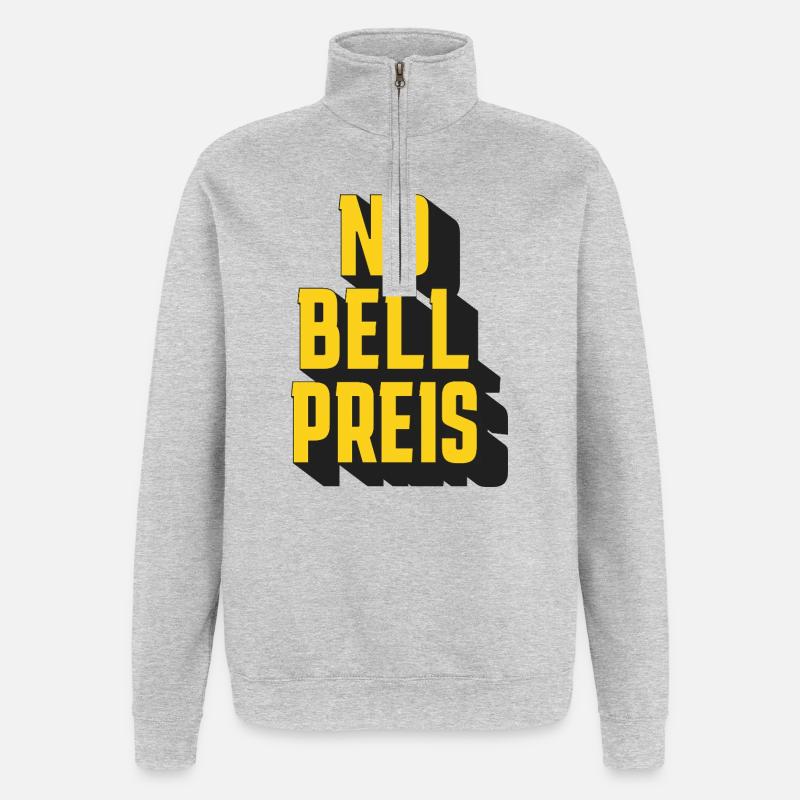 Pas de prix Bell - Sweat à zip 1/4 - gris chiné