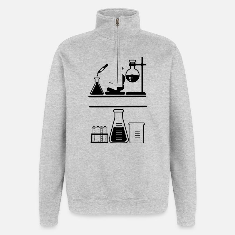 Laboratory - Quarter-Zip Sweatshirt - heather grey