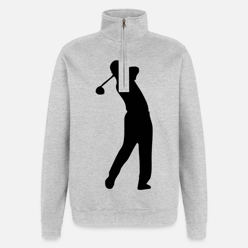 golf - Quarter-Zip Sweatshirt - heather grey