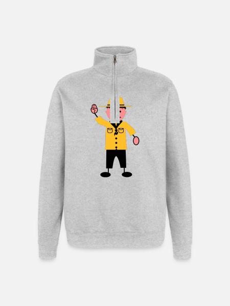 Scout - Quarter-Zip Sweatshirt - heather grey