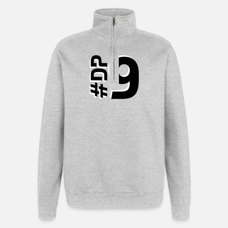 DP9 - Quarter-Zip Sweatshirt - heather grey