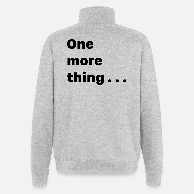 Abstract Geometry Pattern on Canvas - Quarter-Zip Sweatshirt - heather grey