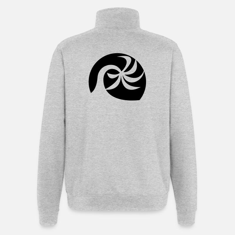 Palm beach - Quarter-Zip Sweatshirt - heather grey