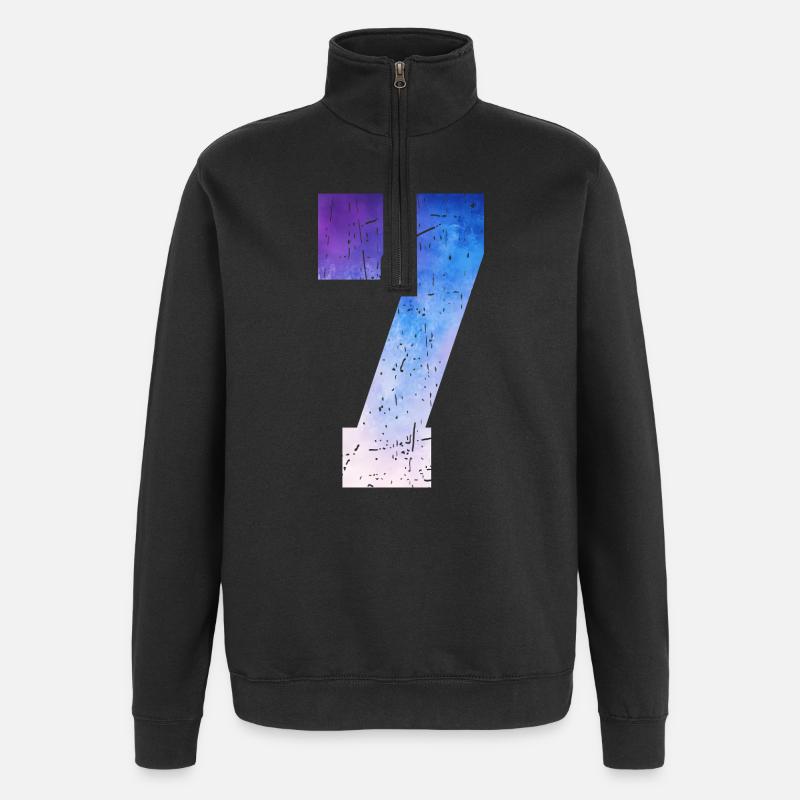 Issue 7 – 7th Anniversary Gift - Quarter-Zip Sweatshirt - black