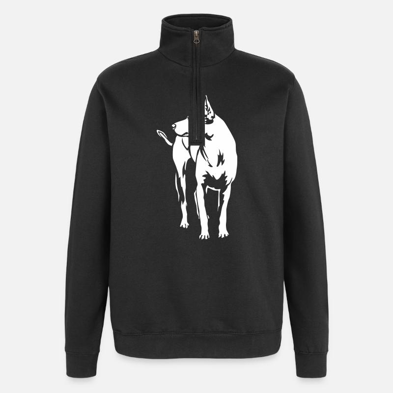 Thai Ridgeback « Black Edition » - Sweat à zip 1/4 - noir