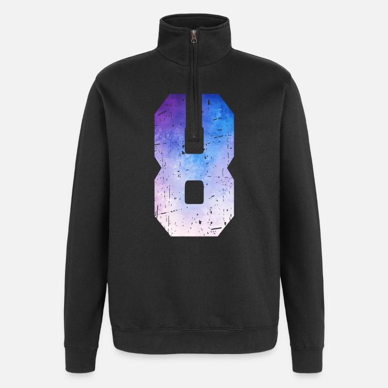 Issue 8 – 8th Anniversary Gift - Quarter-Zip Sweatshirt - black