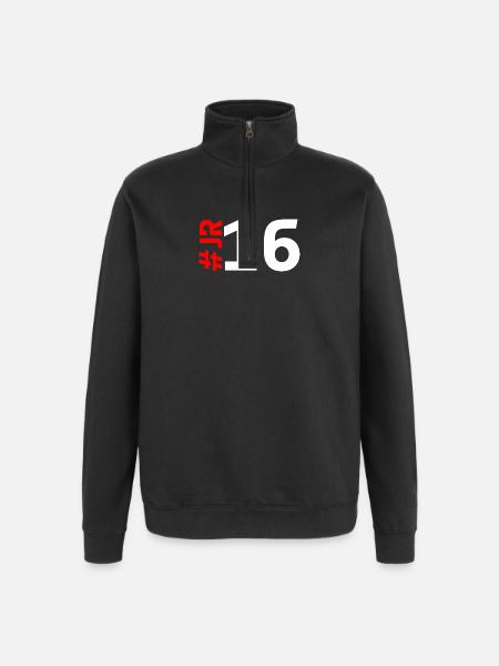 JR16 - Sweat à zip 1/4 - noir
