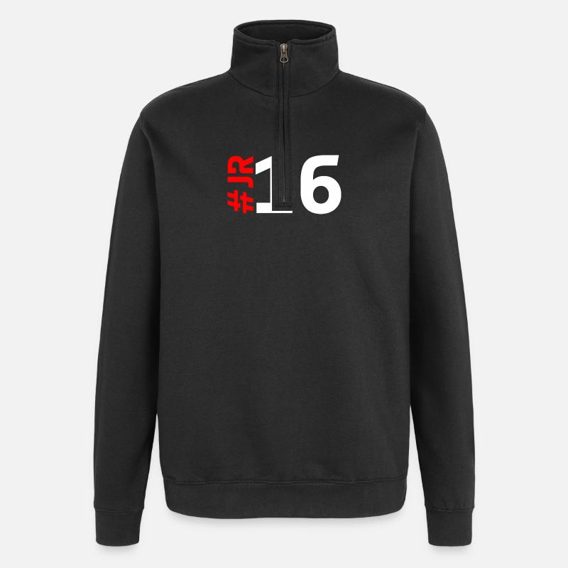 JR16 - Sweat à zip 1/4 - noir