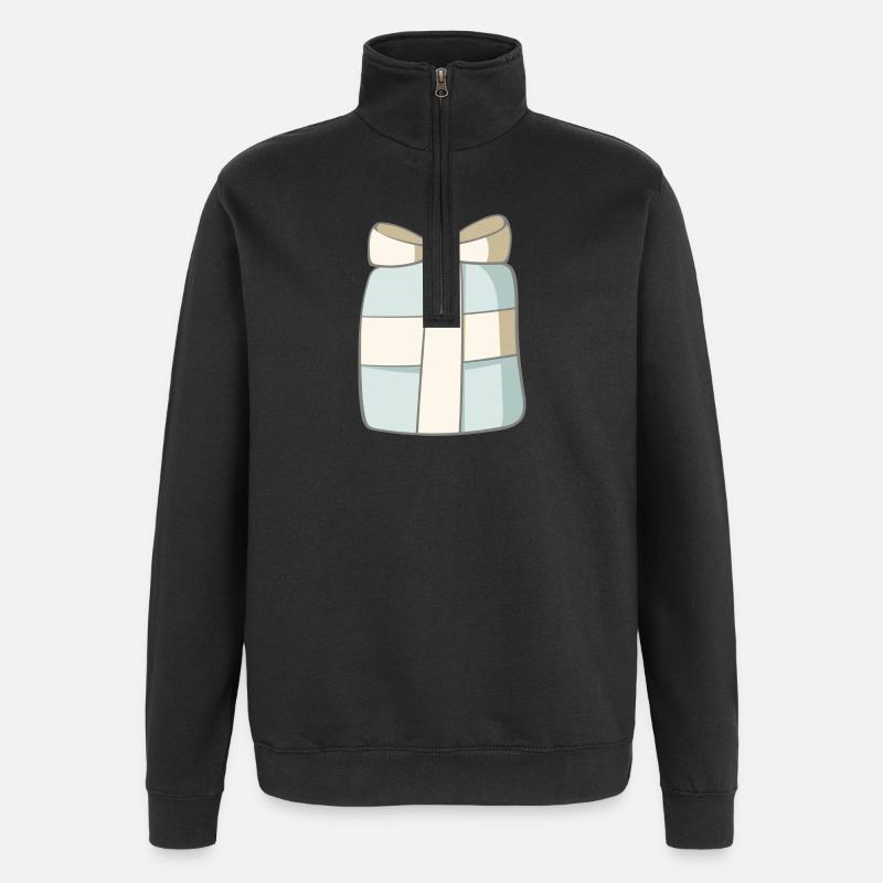 gift - Quarter-Zip Sweatshirt - black