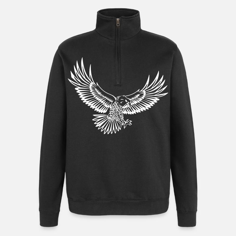 Aigle - Sweat à zip 1/4 - noir
