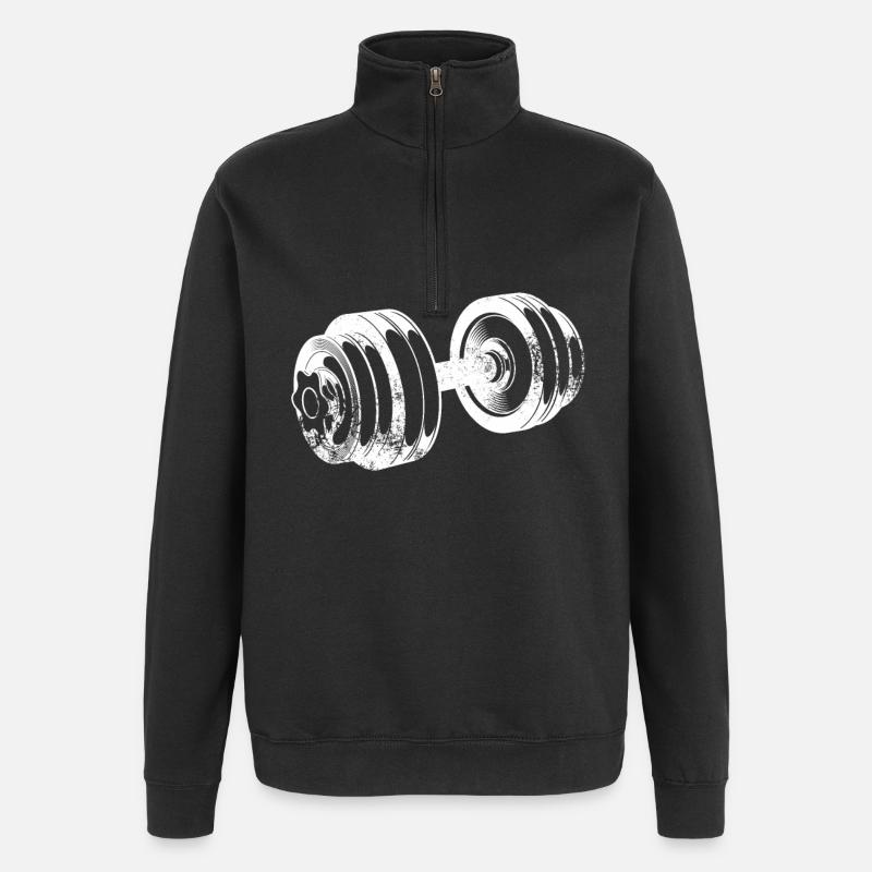 formation - Sweat à zip 1/4 - noir