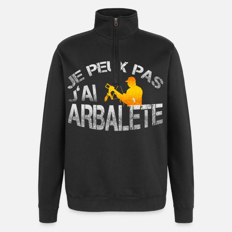 arbalte - Quarter-Zip-Sweatshirt - Schwarz