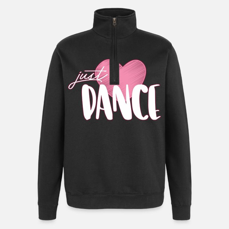 Dance - Quarter-Zip Sweatshirt - black