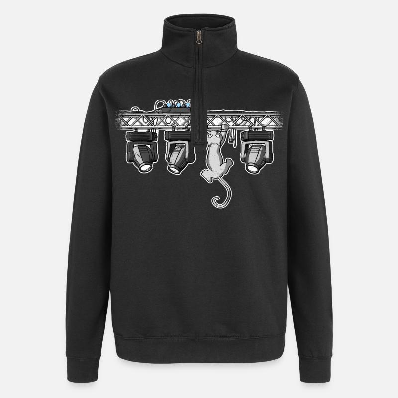 DMXCAT - Sweat à zip 1/4 - noir