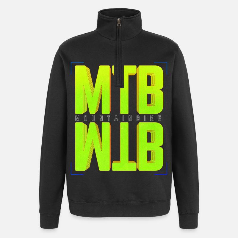 VTT VTT - Sweat à zip 1/4 - noir