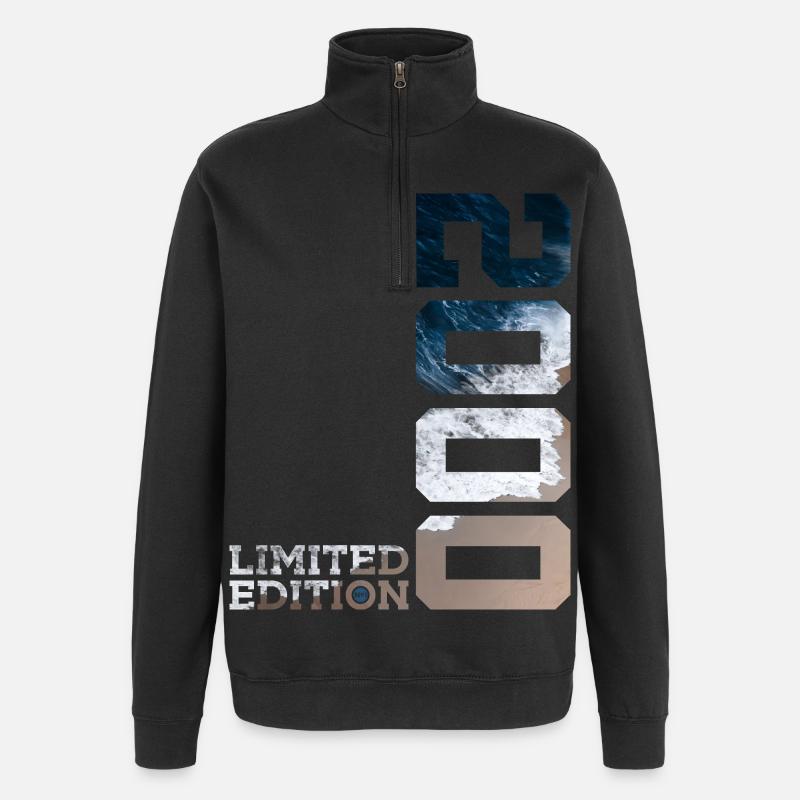 26E ÉDITION LIMITÉE ANNIVERSAIRE 2000 - Sweat à zip 1/4 - noir