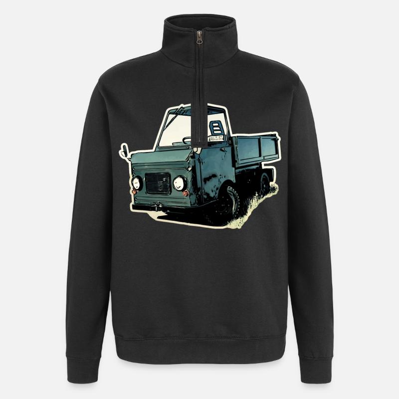 Multicar M22 - Quarter-Zip-Sweatshirt - Schwarz