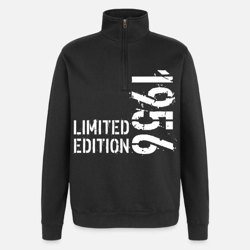 LIMITED EDITION 1956 - Sweat à zip 1/4 - noir