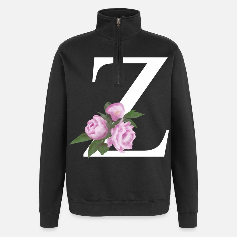 Z - Quarter-Zip-Sweatshirt - Schwarz