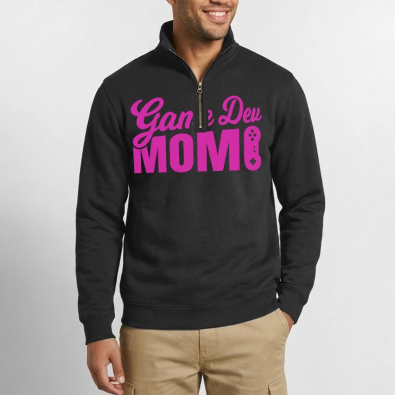Game Developer Mother Quarter-Zip Sweatshirt