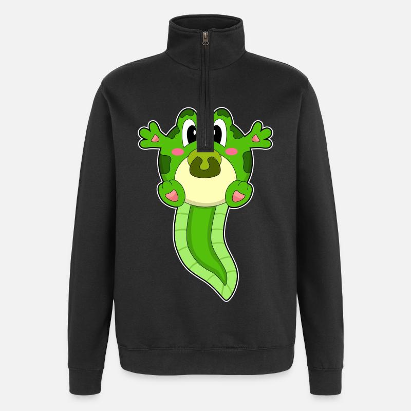 Loupe Bébé Sucifier - Sweat à zip 1/4 - noir