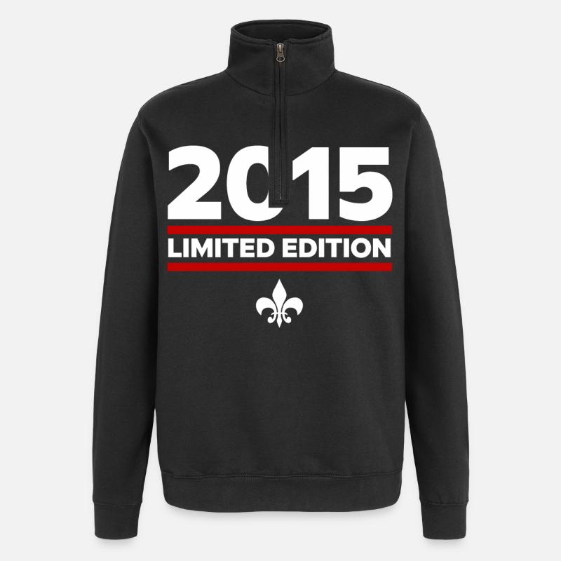 Édition limitée 2015 - Sweat à zip 1/4 - noir