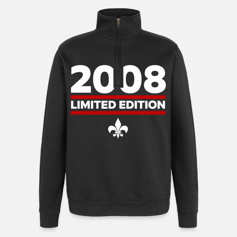 Édition limitée 2008 - Sweat à zip 1/4 - noir