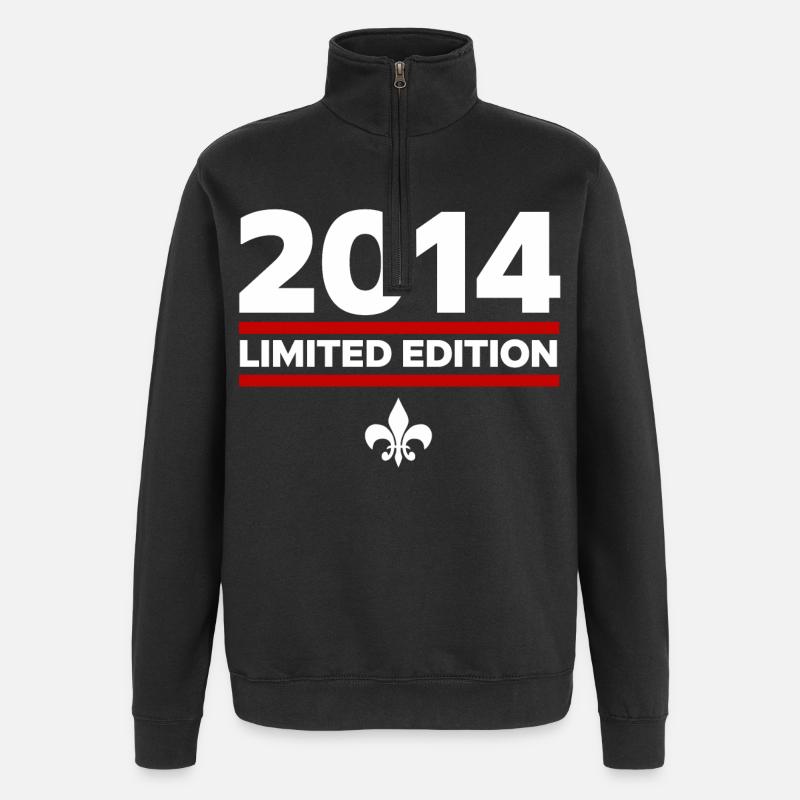 Édition limitée 2014 - Sweat à zip 1/4 - noir
