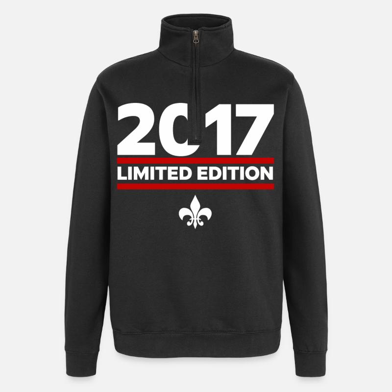 Édition limitée 2017 - Sweat à zip 1/4 - noir