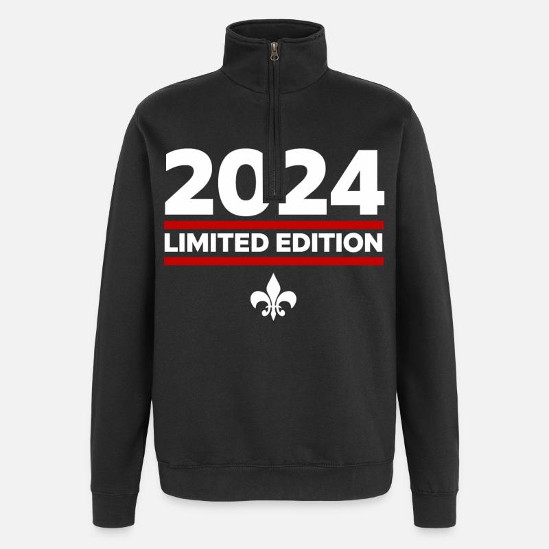 Édition limitée 2024 - Sweat à zip 1/4 - noir