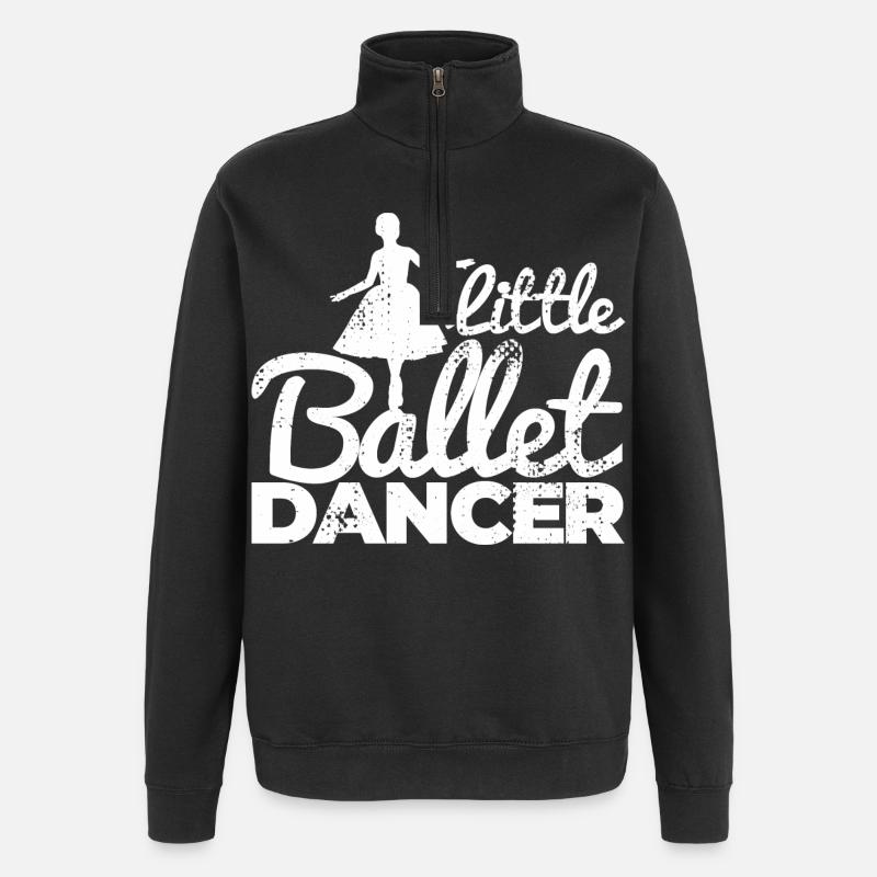 Petite danseuse de ballet - Sweat à zip 1/4 - noir