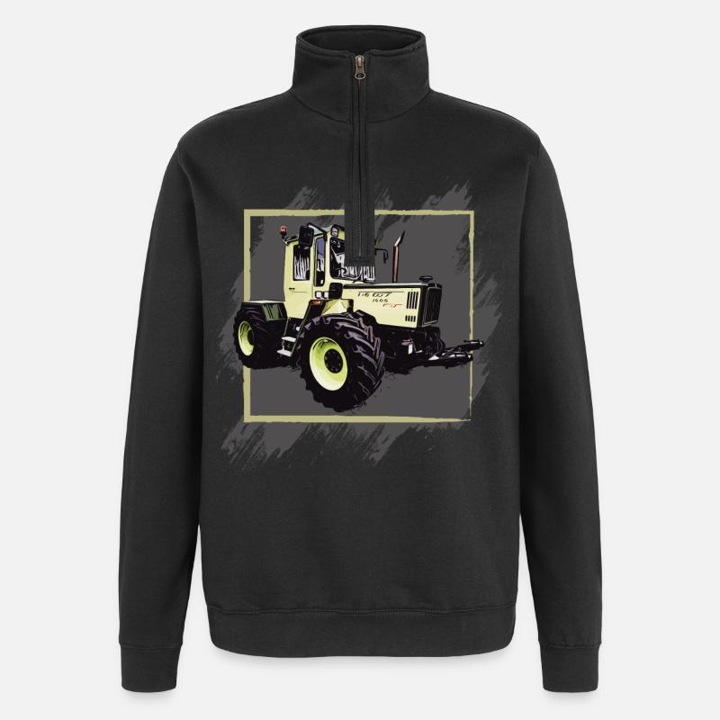 MB Traktor 1000 - Quarter-Zip-Sweatshirt - Schwarz