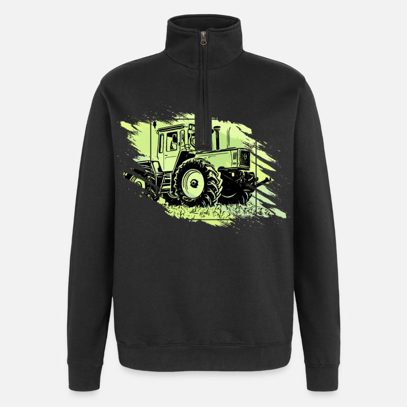 MB trac 1300 turbo - Quarter-Zip-Sweatshirt - Schwarz