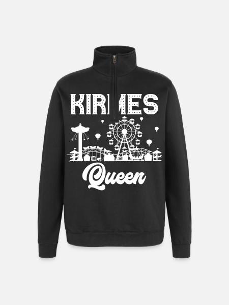 Funfair, Queen, Fair, Fair, Folk Festival - Quarter-Zip Sweatshirt - black