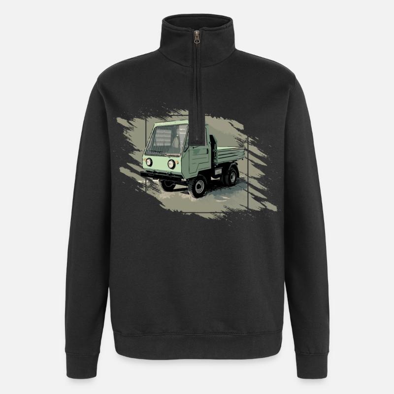 Camion MULTICAR M24 GDR - Sweat à zip 1/4 - noir